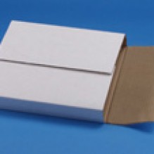 #3 White Quick Fold Mailers
