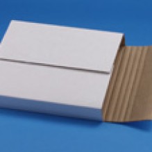 #3 White Variable Depth Quick Fold Mailers